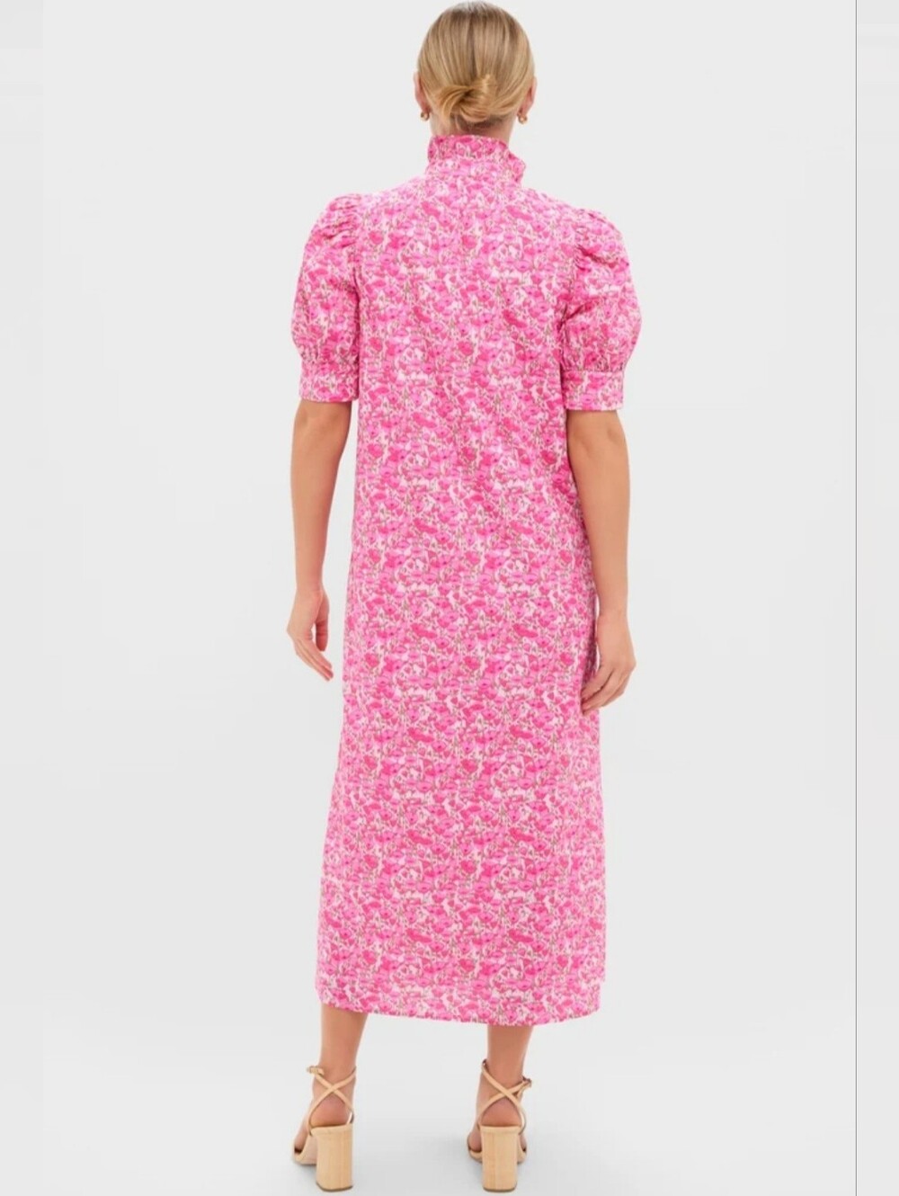 TUCKERNUCK Hyacinth HousePink Poppies Floral Louisa Maxi Dress XL NWT - Picture 5 of 14